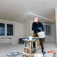 Painting interior of home