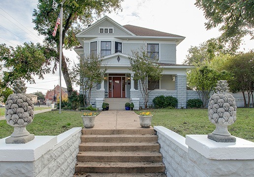 Colleyville home exterior after painting