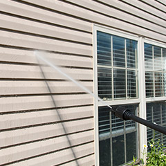 Pressure cleaning home