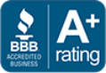 B B B A plus rating logo