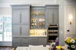 kitchen cabinets painted gray