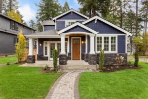 home with beautiful exterior paint colors