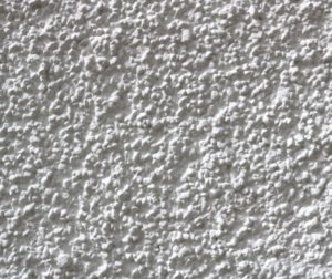 popcorn ceiling showing outdated home designs